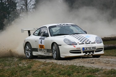 Toni Werner auf seinem Porsche 911 GT3